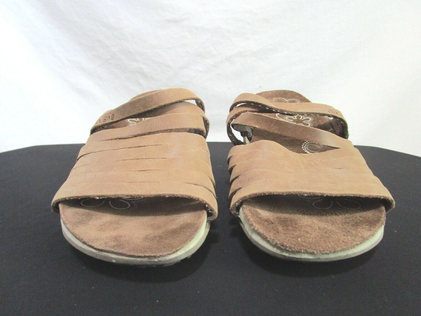 brown wedge sandals size 5
