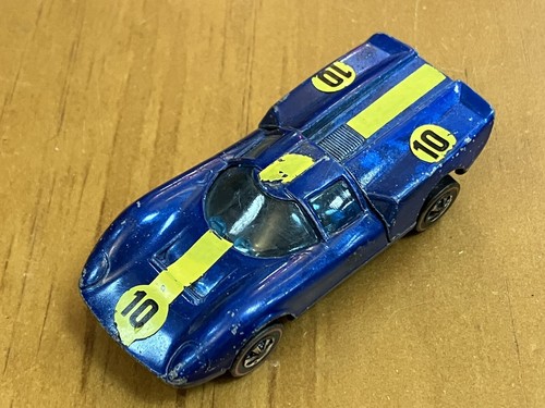 Vintage Hot Wheel 1968 Lola GT70 Blue Redline USA | eBay