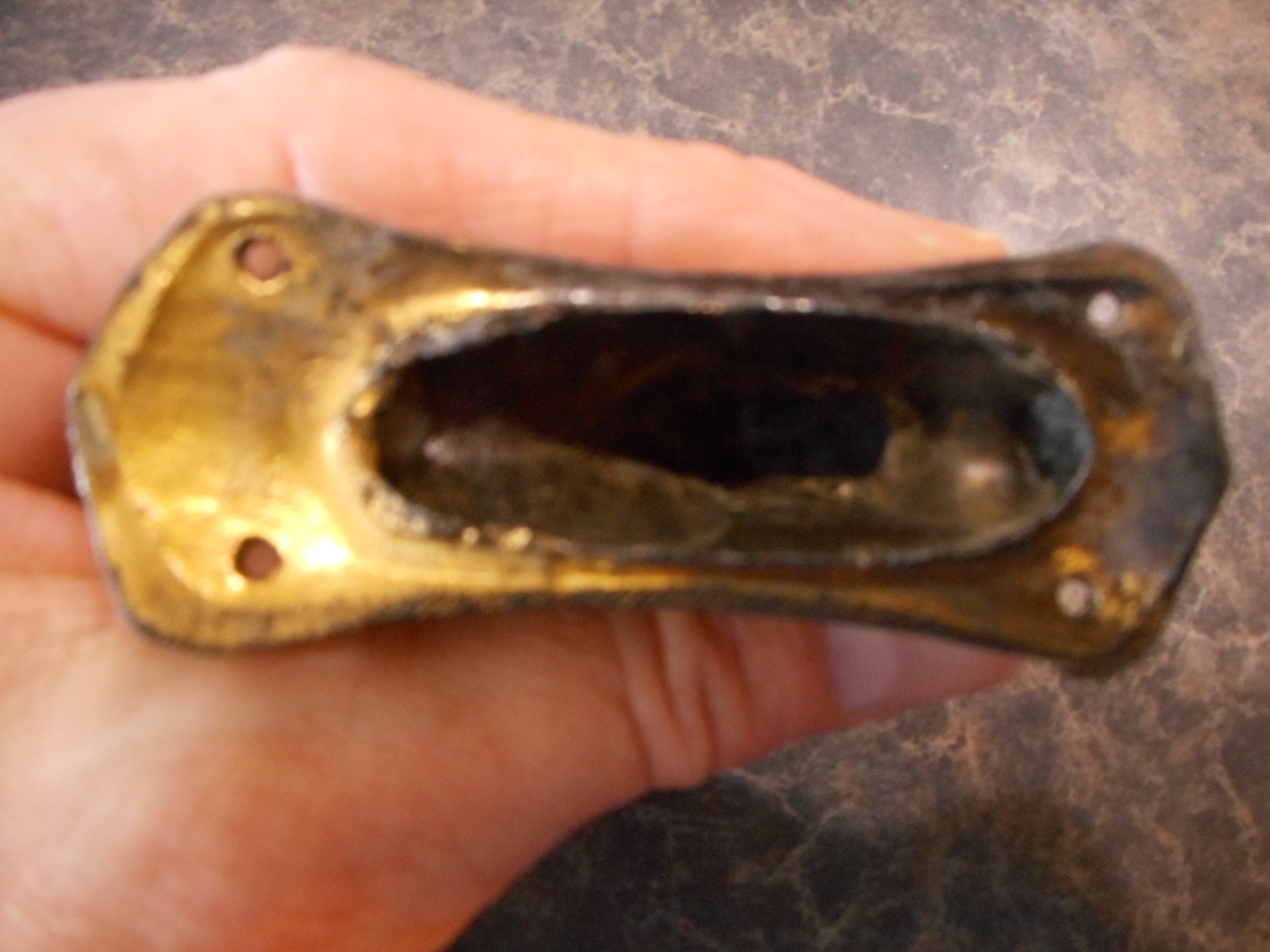 Ornate Hardware Handle Antique Rusty Farmhouse for restoration Furniture Cabinet