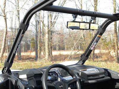 SuperATV Can-Am Maverick Trail Scratch Resistant Full Windshield (2018+)