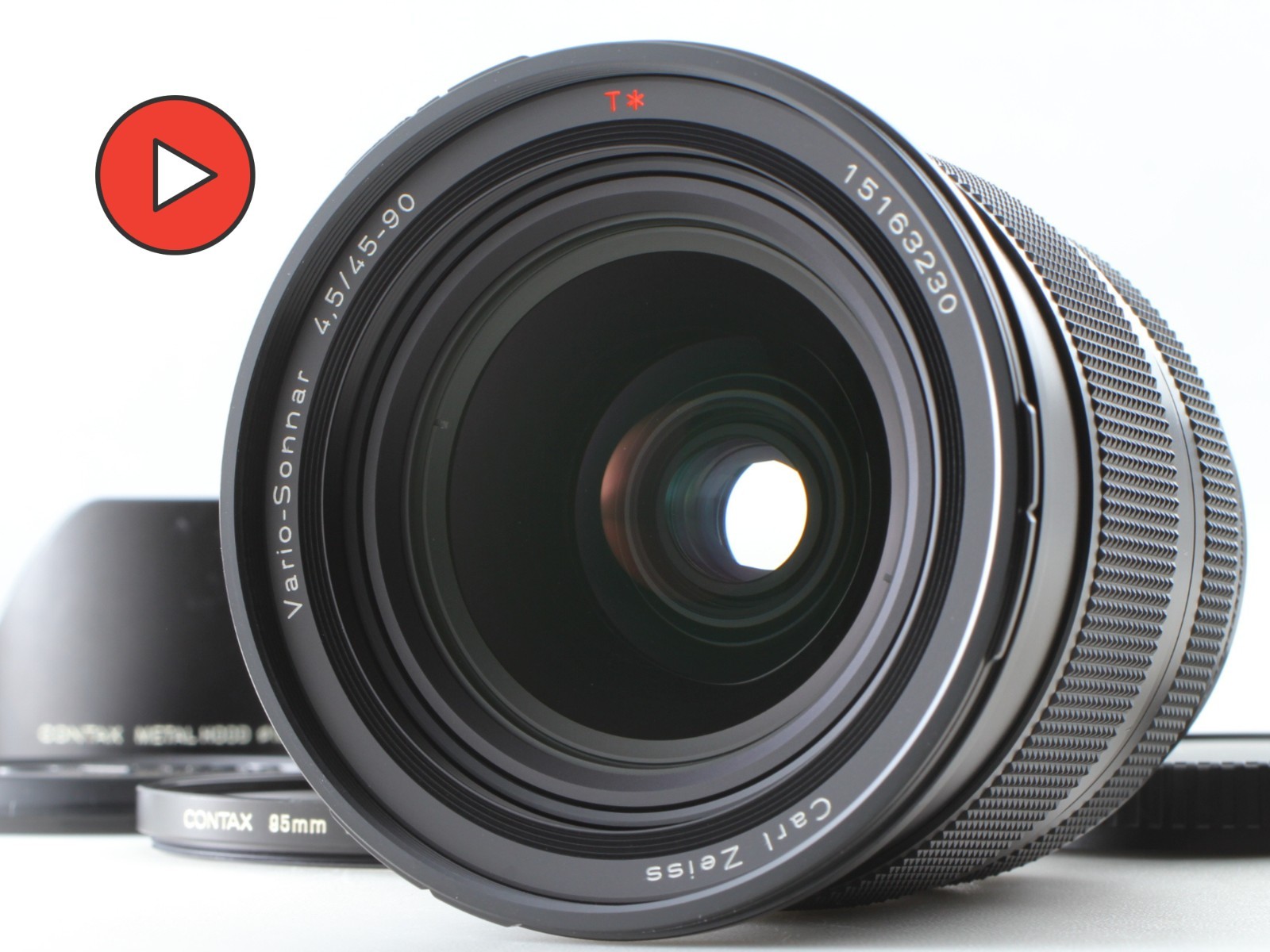 値下げ　CONTAX645 Vario-Sonnar 45-90mm F4.5 Near MINT+++ w/Hood] Contax 645 Carl Zeiss Vario-Sonnar 45