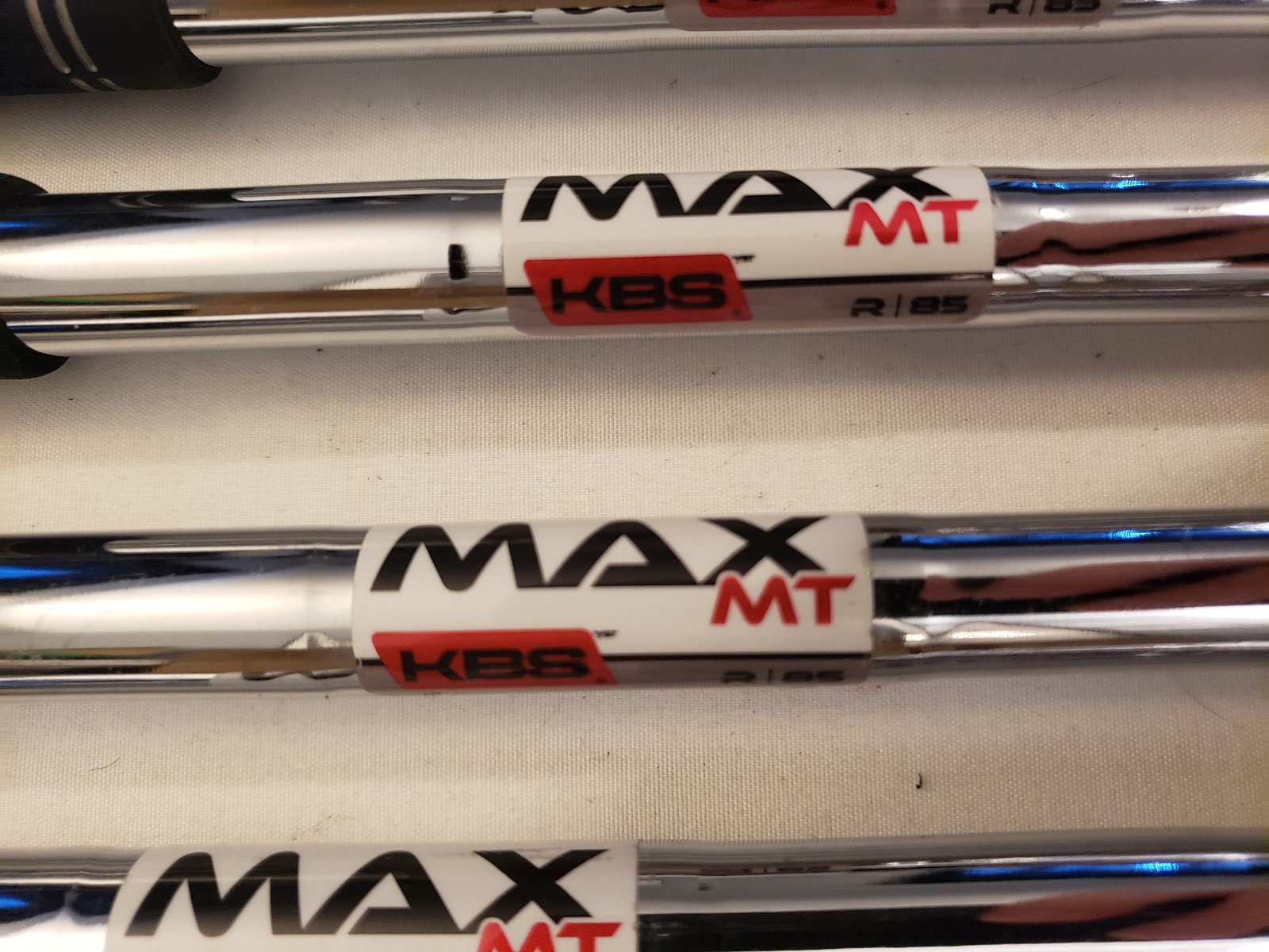 Used TaylorMade Qi 2024 Iron Set (6-PW, AW) 6 Irons - KBS MAX MT 85 Stiff - RH