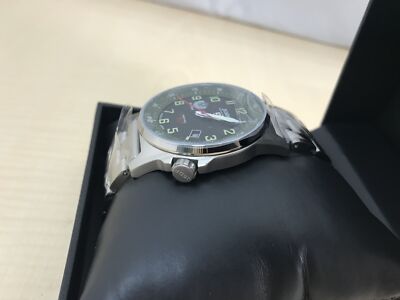 Pre-owned Kentex Watch Jsdf Standard Solar Ground Self Defense Force Model S715m-04