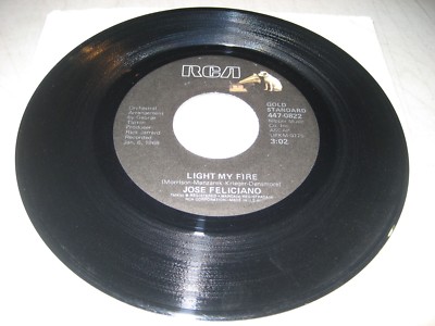 JOSE FELICIANO LIGHT MY FIRE / HI-HEEL SNEAKERS 45 NM RCA