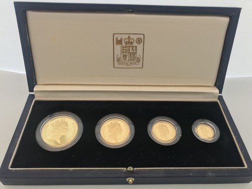 Bermuda 1990 Bermuda Elizabeth II Sommer Islands $100 $50 $25 $10 Gold Coin Set