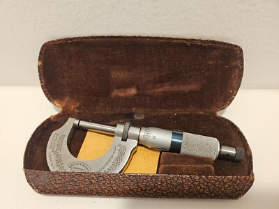 Vintage Micrometer 933 Moore & Wright SHEFFIELD ENGLAND