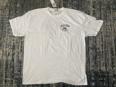 Quicksilver Eddie Aikau Waimea Bay Hawaii Surf Shirt Men s White XXL