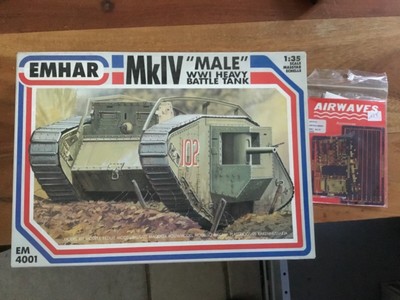 Emhar 4001Mark IV WWI Tank ''Male'' 1/35 KIT