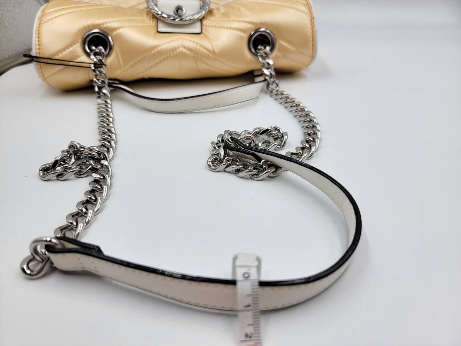 Circus by Sam Edelman Carmen Nylon Shoulder Bag Women's Lemon Wash Magnetic - Picture 6 of 13