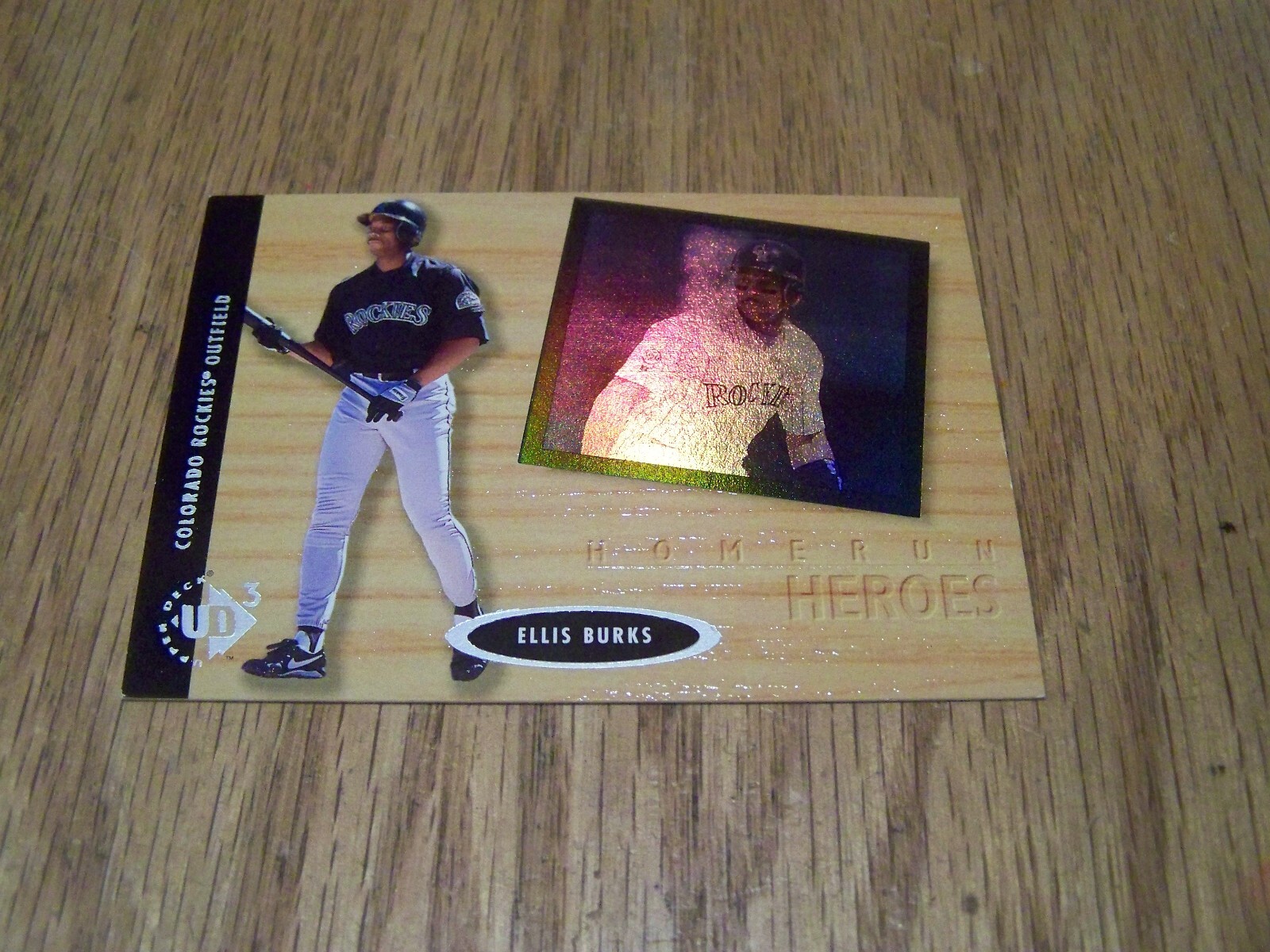 ELLIS BURKS 1997 UPPER DECK HOME RUN HEROES BASEBALL CARD
