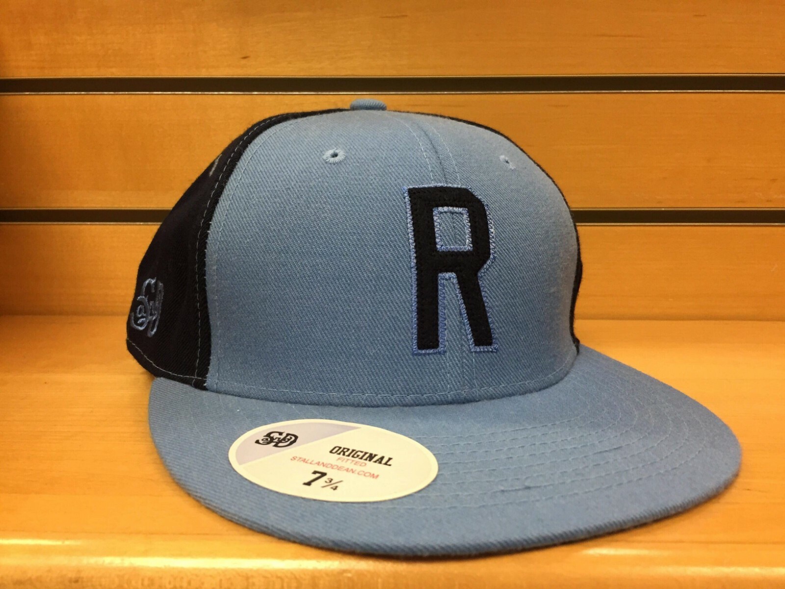 Sz 7 3/4 New NWT Vintage Rucker Park Fitted Cap Stall & Dean