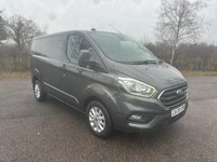2021 Ford Transit Custom 2.0 EcoBlue 130ps Low Roof Limited Van no vat stunning 
