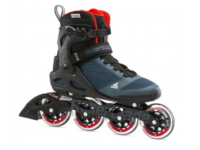 ROLLERBLADE PATTINI IN LINEA UOMO  07100400 K47  MACROBLADE 90 BLU/ARANCIO