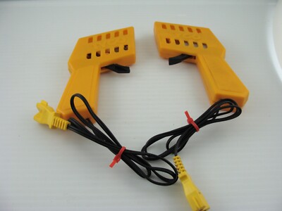 Tyco HO  Slot Car Pair of Yellow Controllers plug in style