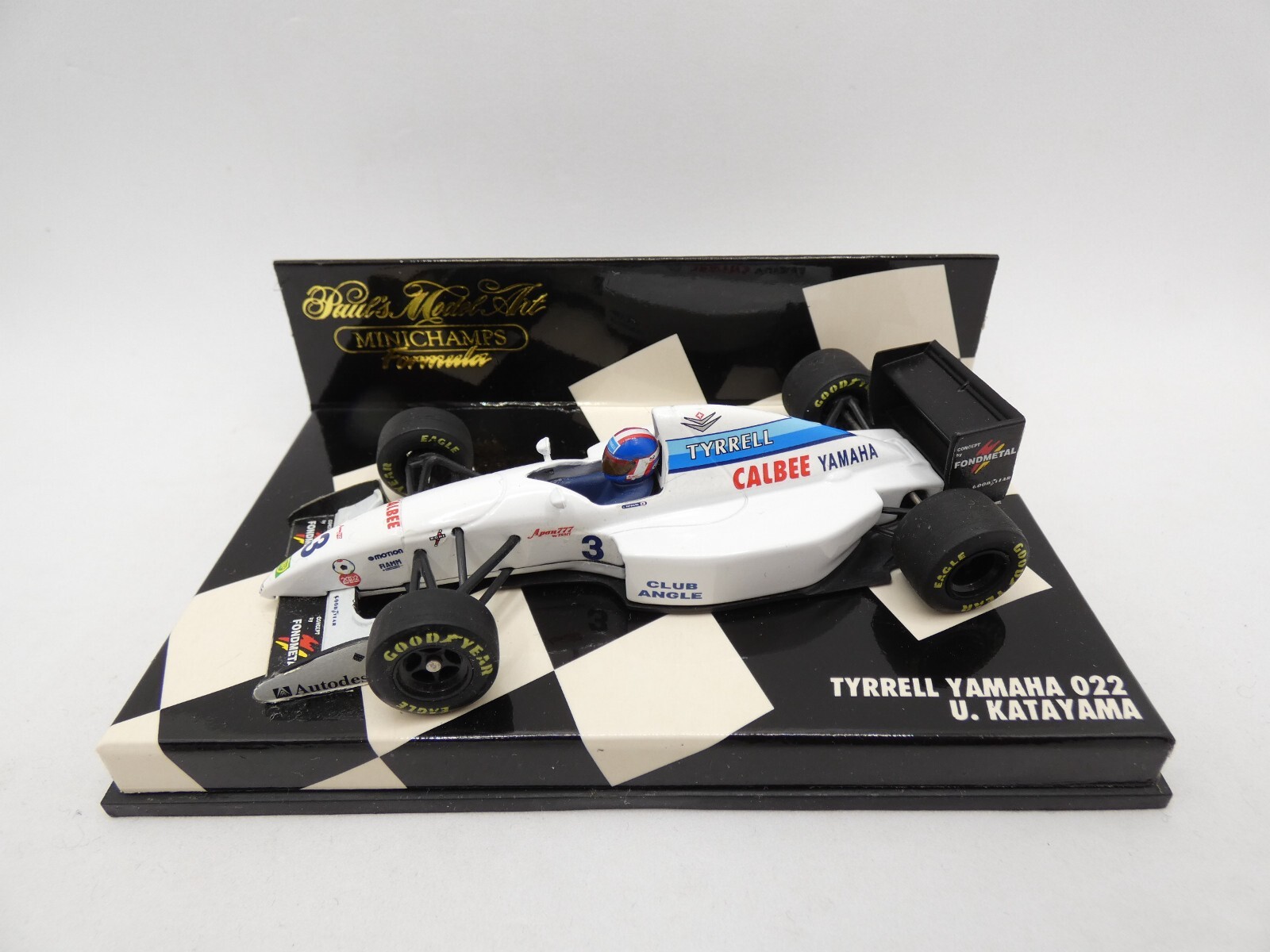Tyrrell Yamaha 020C Ukyo Katayama #3 1993 164 1/43 Onyx F1