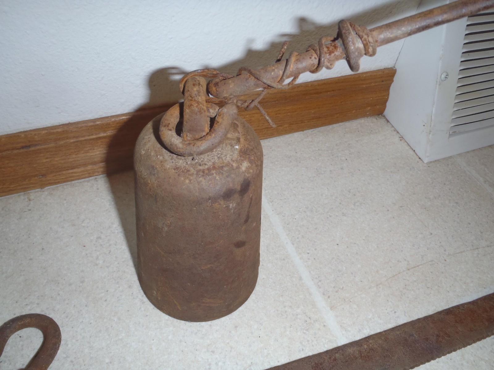 RARE VINTAGE CAST IRON SCALE,COCONUT,TOBACCO,GRAINS,SEEDS SCALE