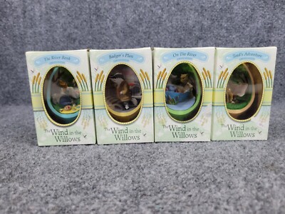WIND IN THE WILLOWS  LIMITED EDITION Complete Collective Figurine  Set All 4