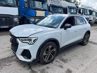 2022 71 AUDI Q3 S LINE BLACK EDITION S TRONIC HYBRID ELECTRIC DAMAGED SALVAGE