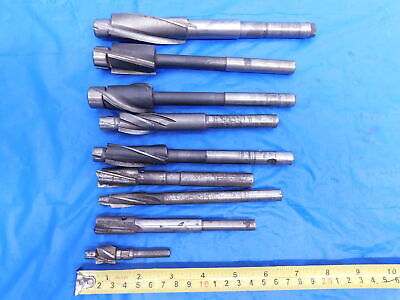 9PC LOT OF HSS STRAIGHT SHANK COUNTERBORES BRIDGEPORT MILLING MACHINIST TOOLING