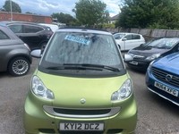 2012 smart fortwo cabrio Passion mhd 2dr Softouch Auto [2010] CONVERTIBLE Petrol