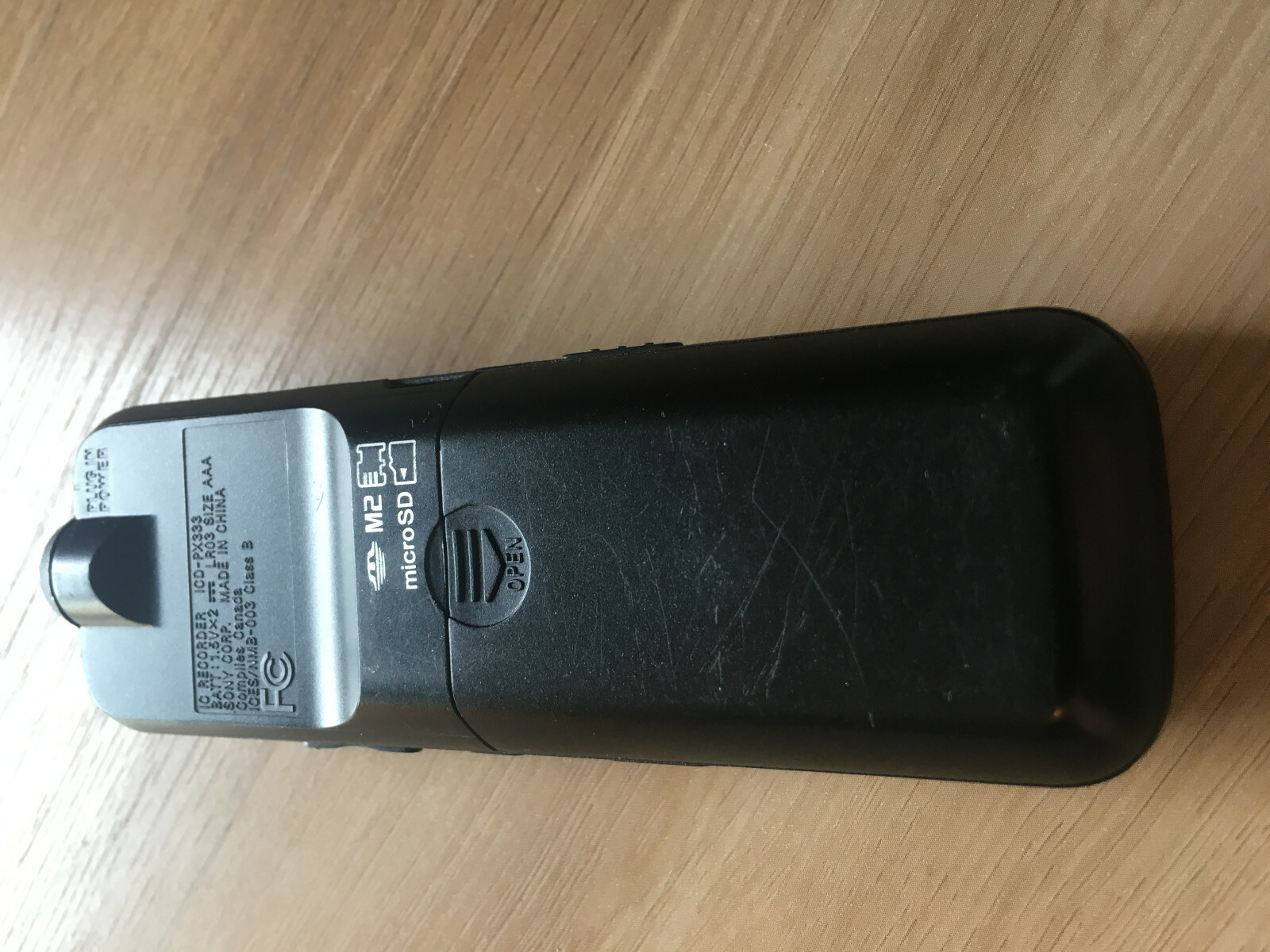 Sony ICD PX333 Digital Voice Recorder 4 GB with 44+ hours of recording time.