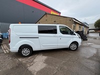 2022 Ford Transit Custom 2.0 EcoBlue 130ps Low Roof D/Cab Limited Van PANEL VAN 