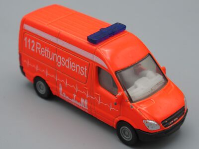 Fourgon 112 Rettungsdienst ( Service d'urgence) - Siku