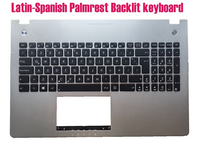 Latin Palmrest Backlit keyboard for Asus N56V N56VV N56VB N56VZ N56VJ N56VM N56D
