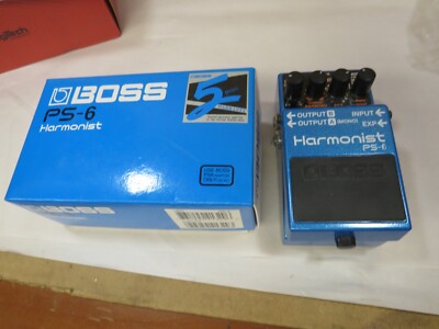 Boss PS-6 Harmonist Harmonizer Guitar Effects Pedal in Box, Great Condition