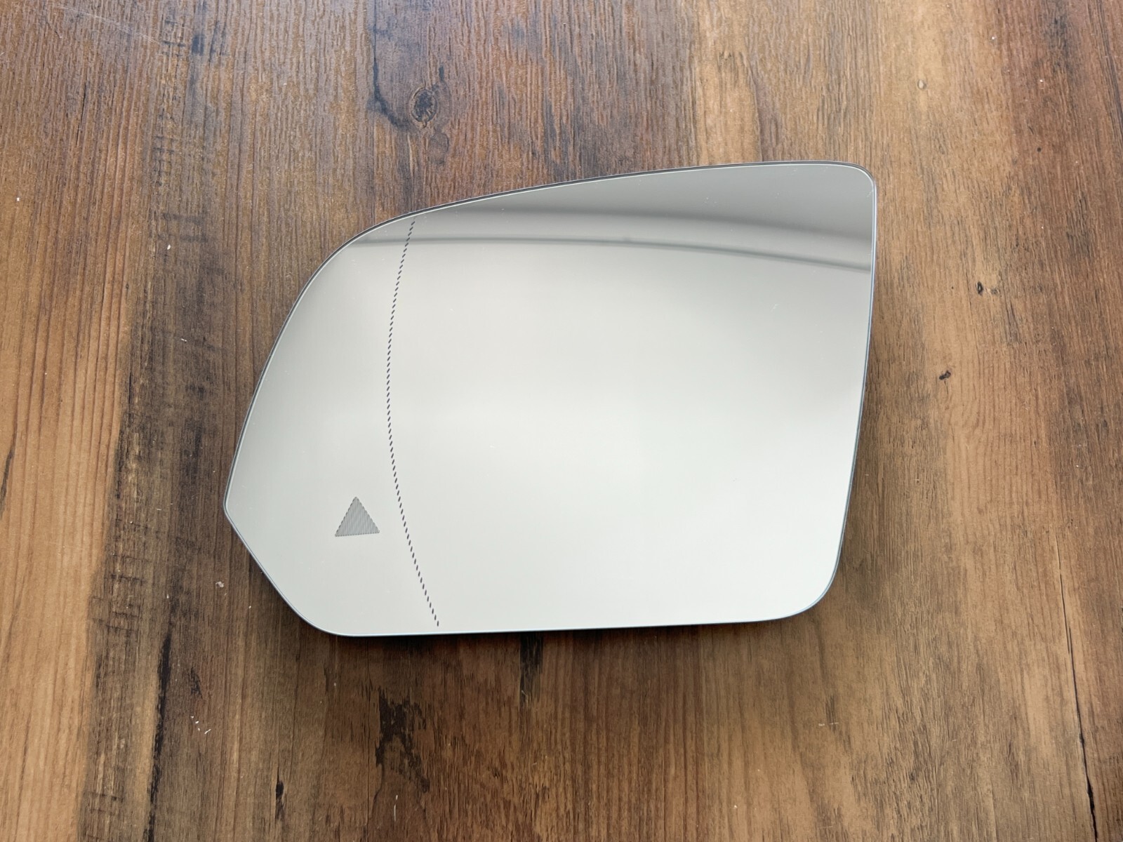 メル97586① Mercedes V class W447 OEM Mirror glass LEFT Heating Blind spot