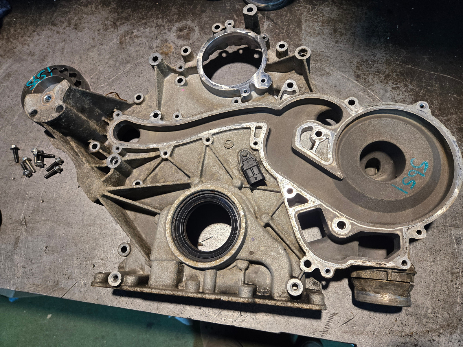Ford 6.7 Powerstroke Diesel Front Timing Cover BC3Q-6C086-A REF5651 - Picture 1 of 12