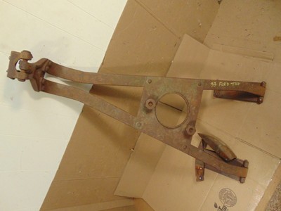 1933 1934 Ford Truck Rear Under Frame Spare Tire Carrier Rack 1932 Original