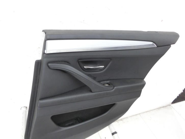 BMW 525d F10 13-17 Lim Türverkleidung Türpappe Rechts Hinten Dakota Leder Schwarz LCSW BMW 525d F10 13-17... Bild 3