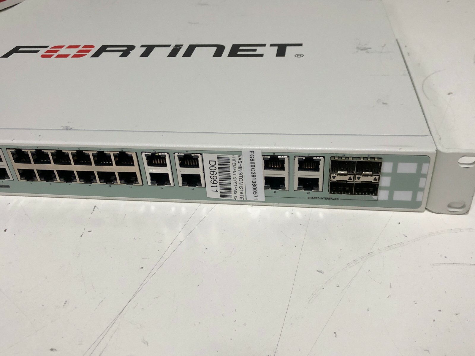 Fortinet FortiGate 600 C FG-600C Firewall Security Appliance