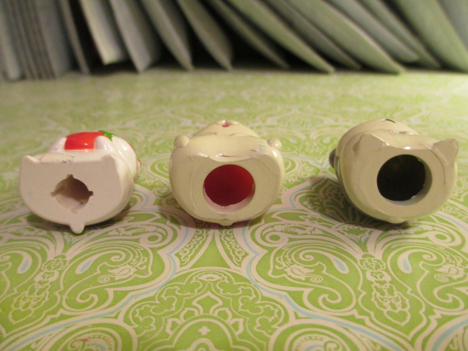 Japanese Plastic Amuse Hamsters Figures Finger Puppets