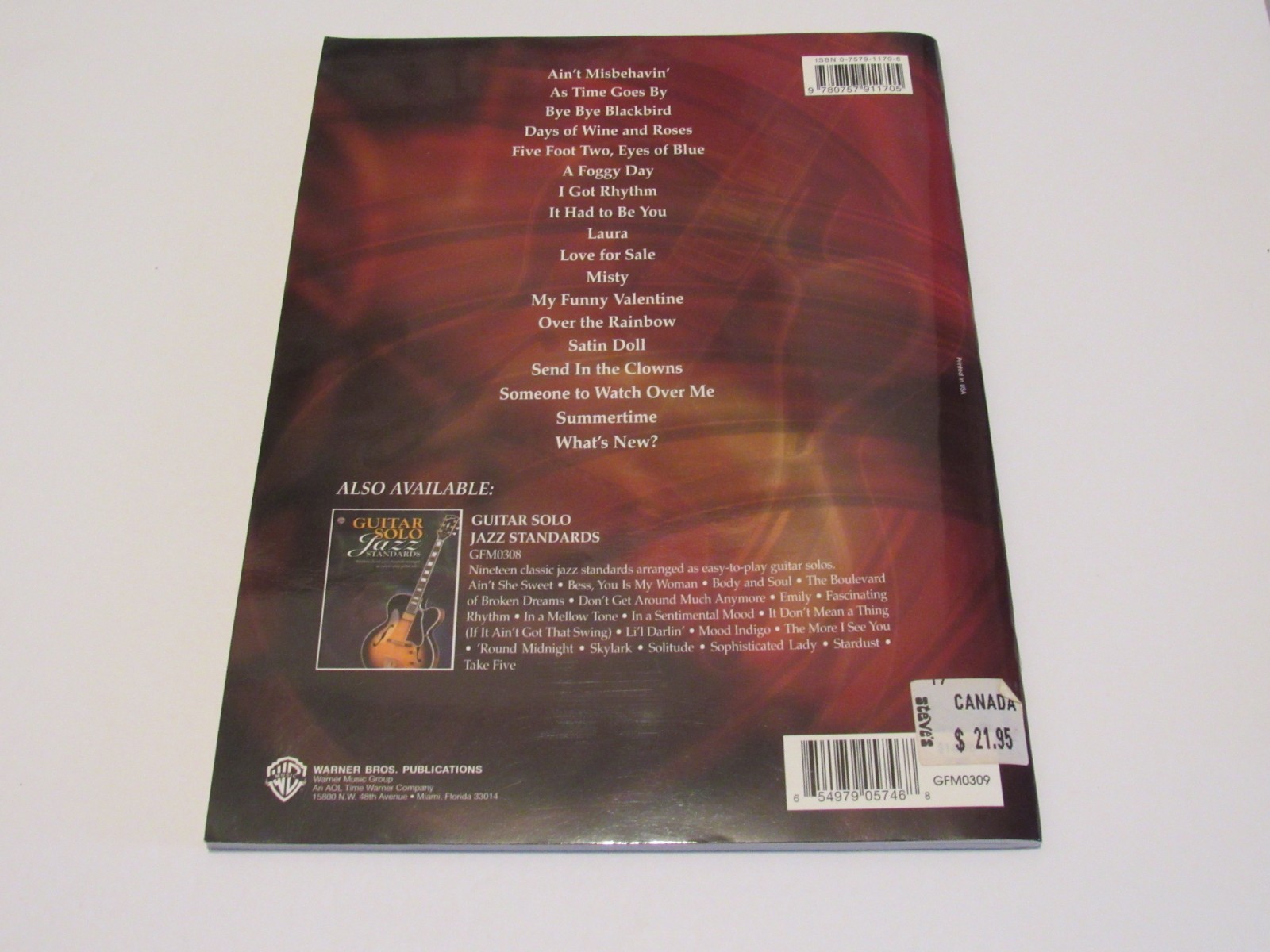 Guitar Solo Jazz Standards Arranged Songs for Solo Jazz Guitar Great Tunes