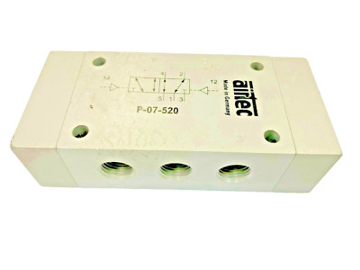 AIRTEC P07520  5/2-Way Pilot Operated Pneumatic Directional Control Valve G1/4
