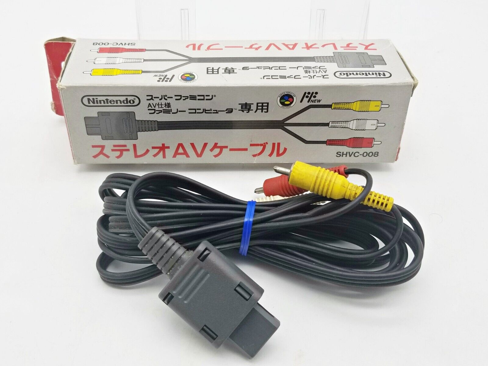 Nintendo Super Famicom Official Stereo AV Cable Japan 1 Week Nintendo Super Famicom Official Stereo AV Cable Japan 1 Week