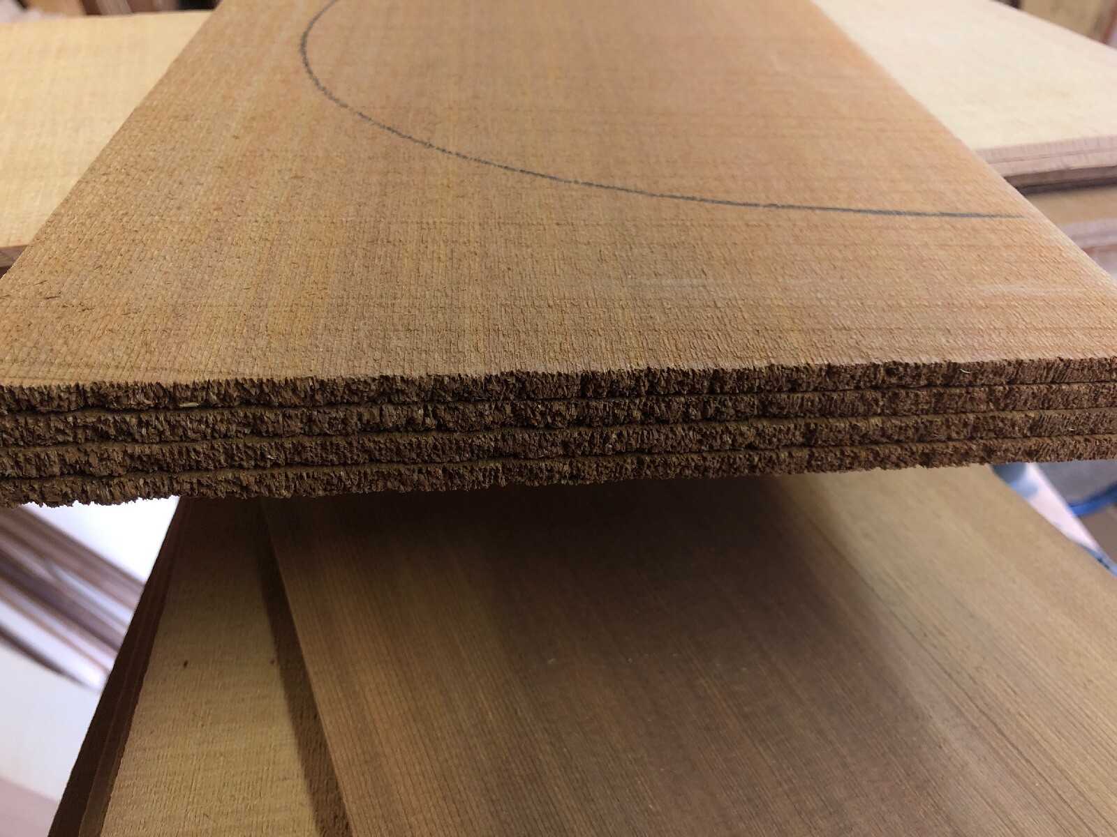 Two Cedar Luthier Guitar Tonewood Sets