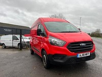 2018 Ford Transit Custom 2.0 320 Ecoblue Panel Van Panel Van Diesel Manual