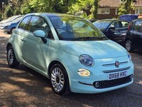 2018 Fiat 500 1.2 Lounge Dualogic Euro 6 (s/s) 3dr Hatchback Petrol Automatic