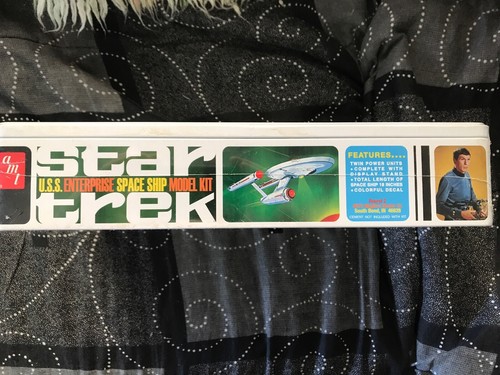 AMT 1/650 scale Star Trek USS Enterprise Collector’s Tin sealed