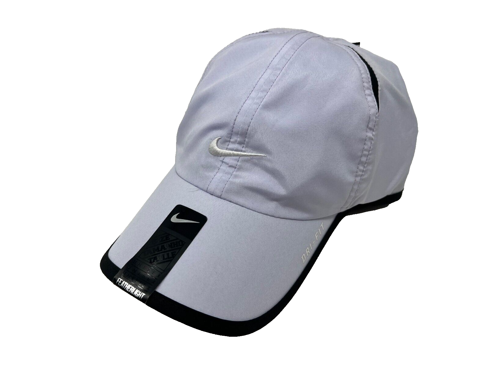 NEW NIKE 2012 Adult Featherlight DRI-FIT Tennis Cap-Icy Grey NEW NIKE 2012 Adult Featherlight DRI-FIT Tennis Cap-Icy Grey
