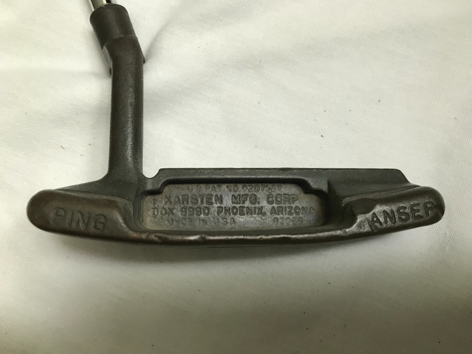 クラブ PING - PING ANSER 85068 PING ANSER RARE KARSTEN MFG CO 85068 PUTTER RH 34 sound slot
