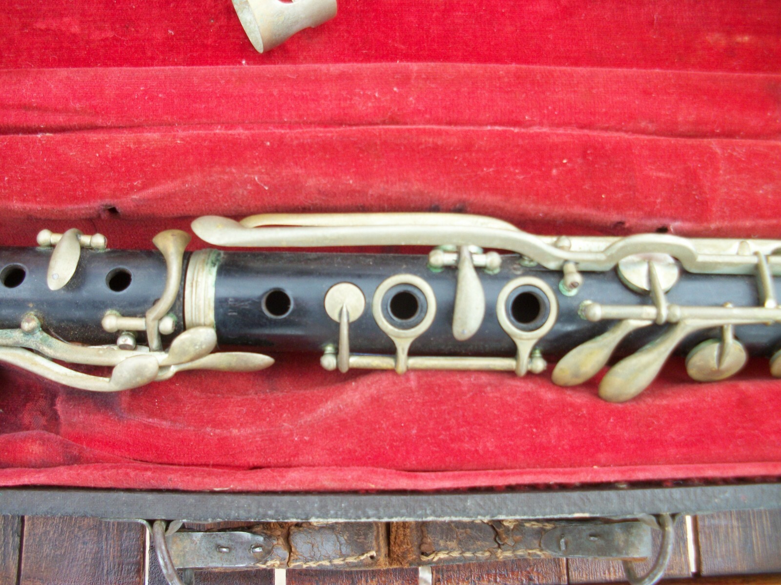 H P B Marked Antique Clarinet.  Fresh Estate Sale Find Today     Needs Restoring