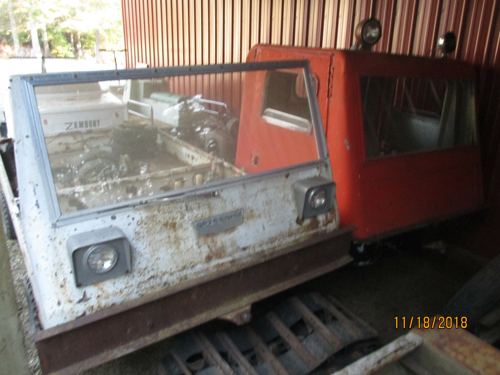 1970 catagator 8x8 amphibious atv with parts machine