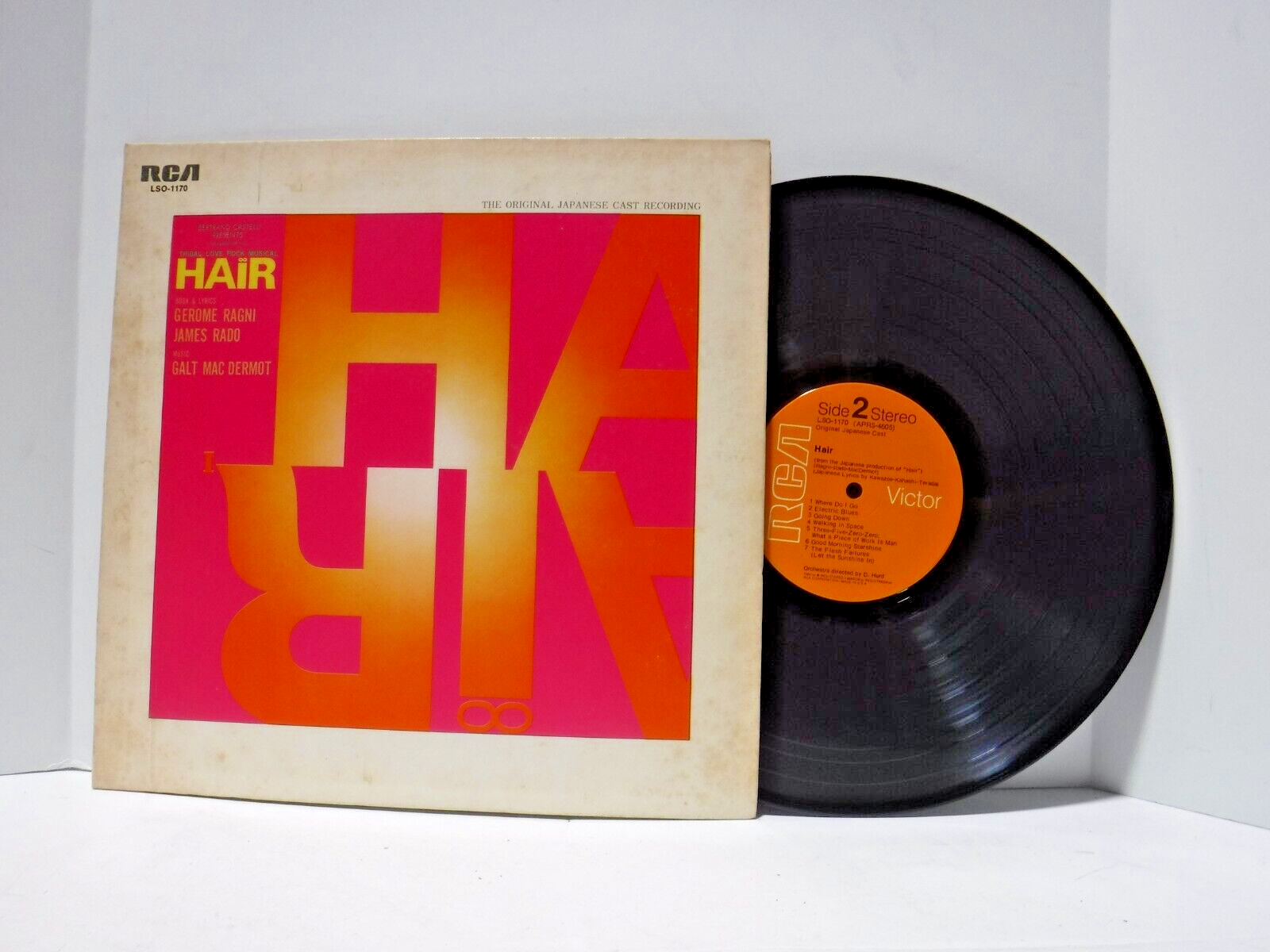 メロくら Tribal Love Rock Musical Hair 33RPM Japanese Promo Vinyl G