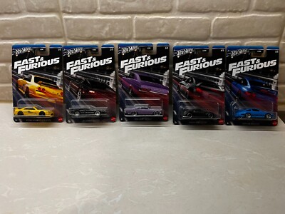 Hot Wheels Fast And Furious Street Racing Complete Set #5/5