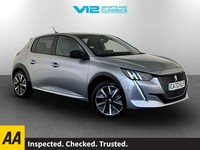 2022 Peugeot E-208 50kWh GT Hatchback 5dr Electric Auto (7kW Charger) (136 ps) H