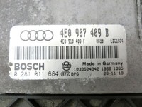 Audi A8 D3 4E 02-05 TDI 4,0 202KW Motor Steuergerät ECU Motorsteuergerät Pos.1 Audi A8 D3 4E 02-05 12.12.2003... Vorschau 2